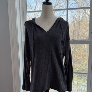 Barefoot Dreams Dark Gray Hoodie